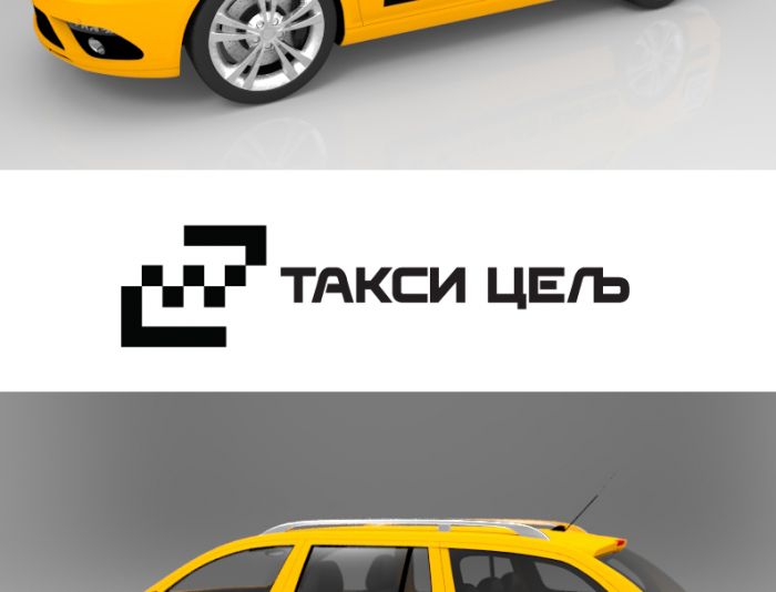 Рекламное оформление автомобиля такси - дизайнер Peredvignik