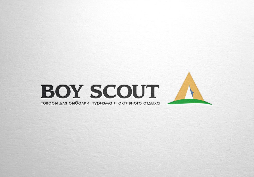 Логотип для сайта интернет-магазина BOY SCOUT - дизайнер Upright