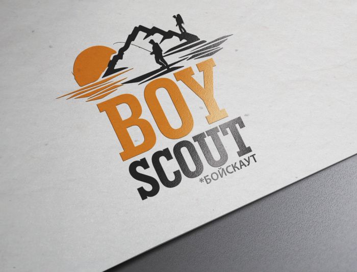 Логотип для сайта интернет-магазина BOY SCOUT - дизайнер lion_design