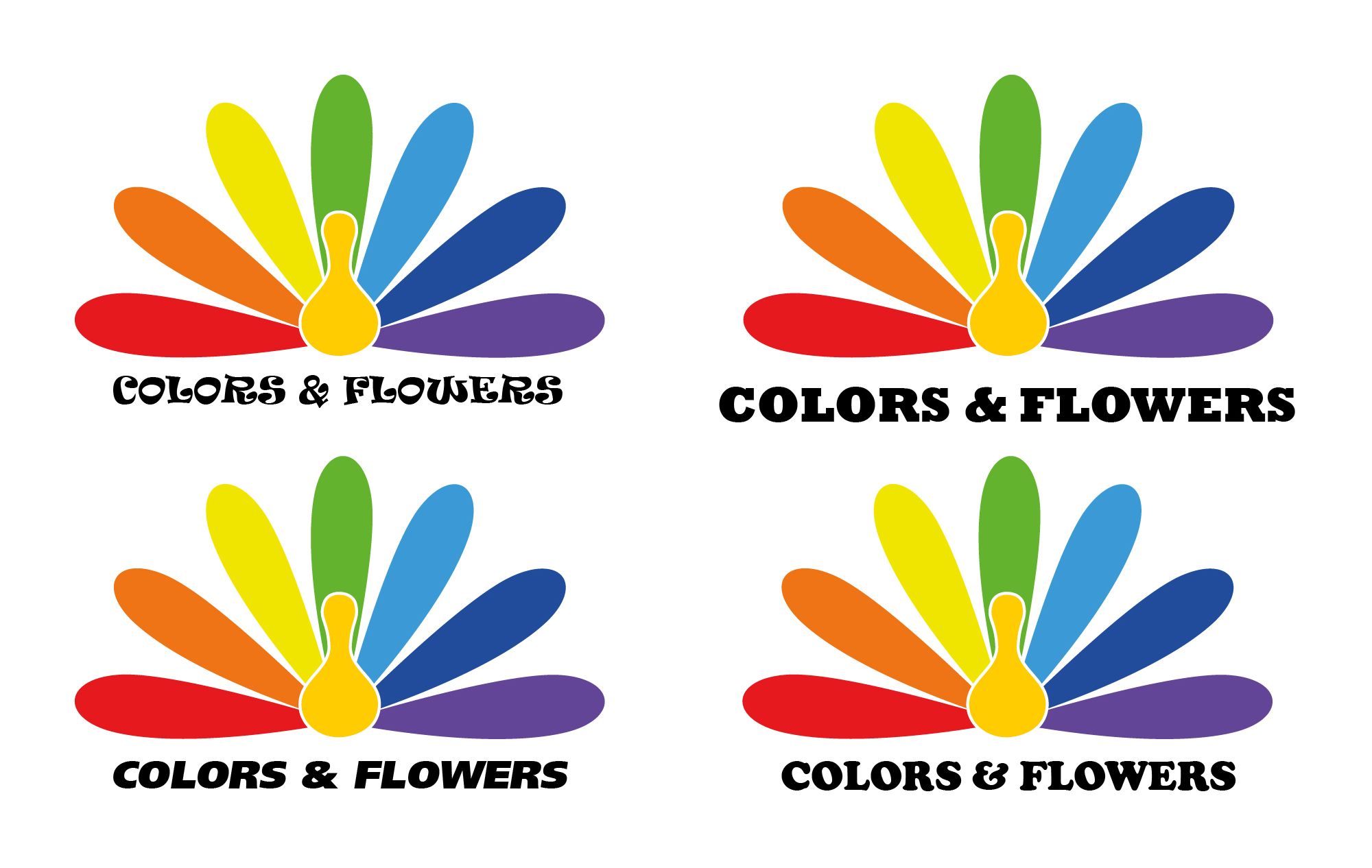 Colors & Flowers Логотип и фирменный стиль - дизайнер tourtle