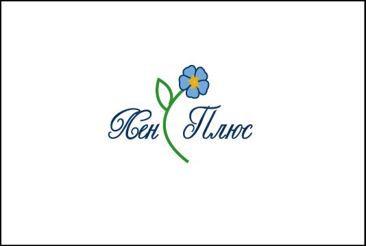 Логотип интернет-магазина ЛенПлюс - дизайнер Fanitta