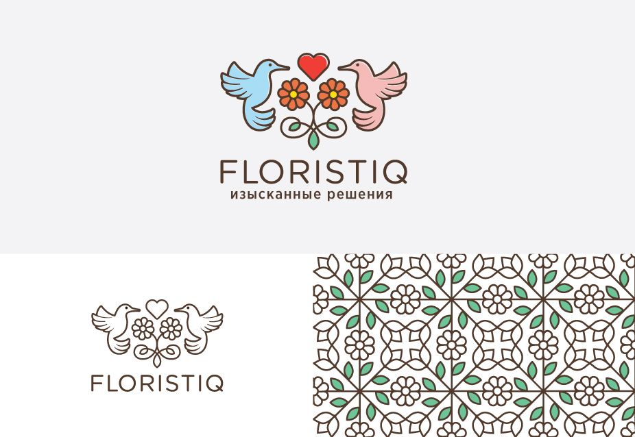 Логотип и фирм. стиль цветочного салона - дизайнер eduardo