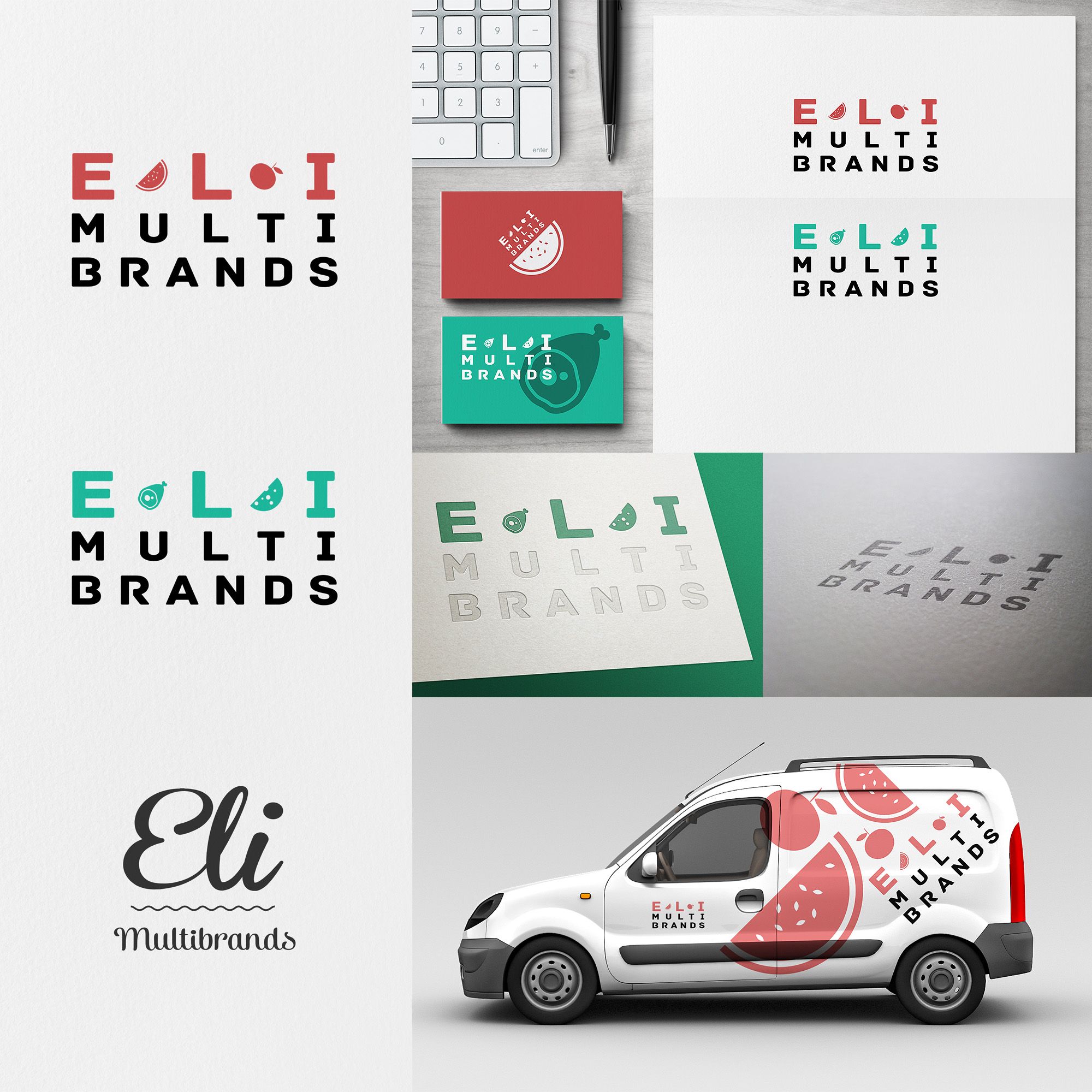 Логотип для компании ELI Multibrands - дизайнер samgrin