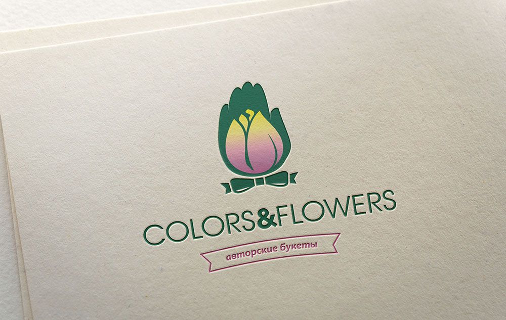 Colors & Flowers Логотип и фирменный стиль - дизайнер Minta