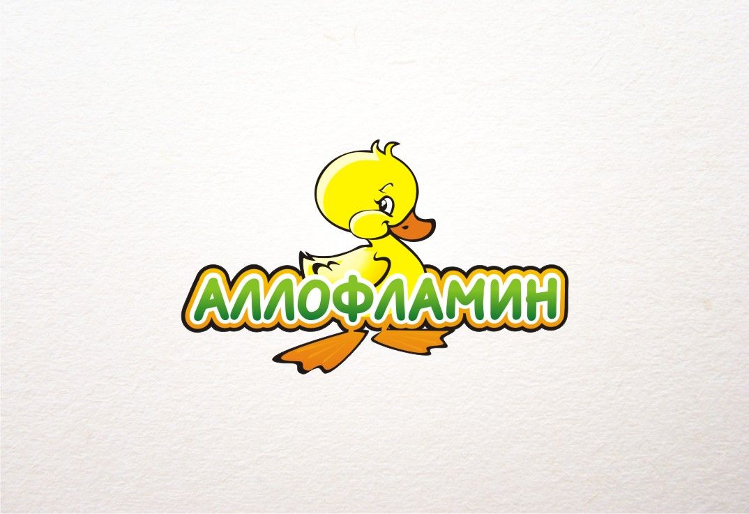 Логотип препарата Аллофламин - дизайнер Seejah
