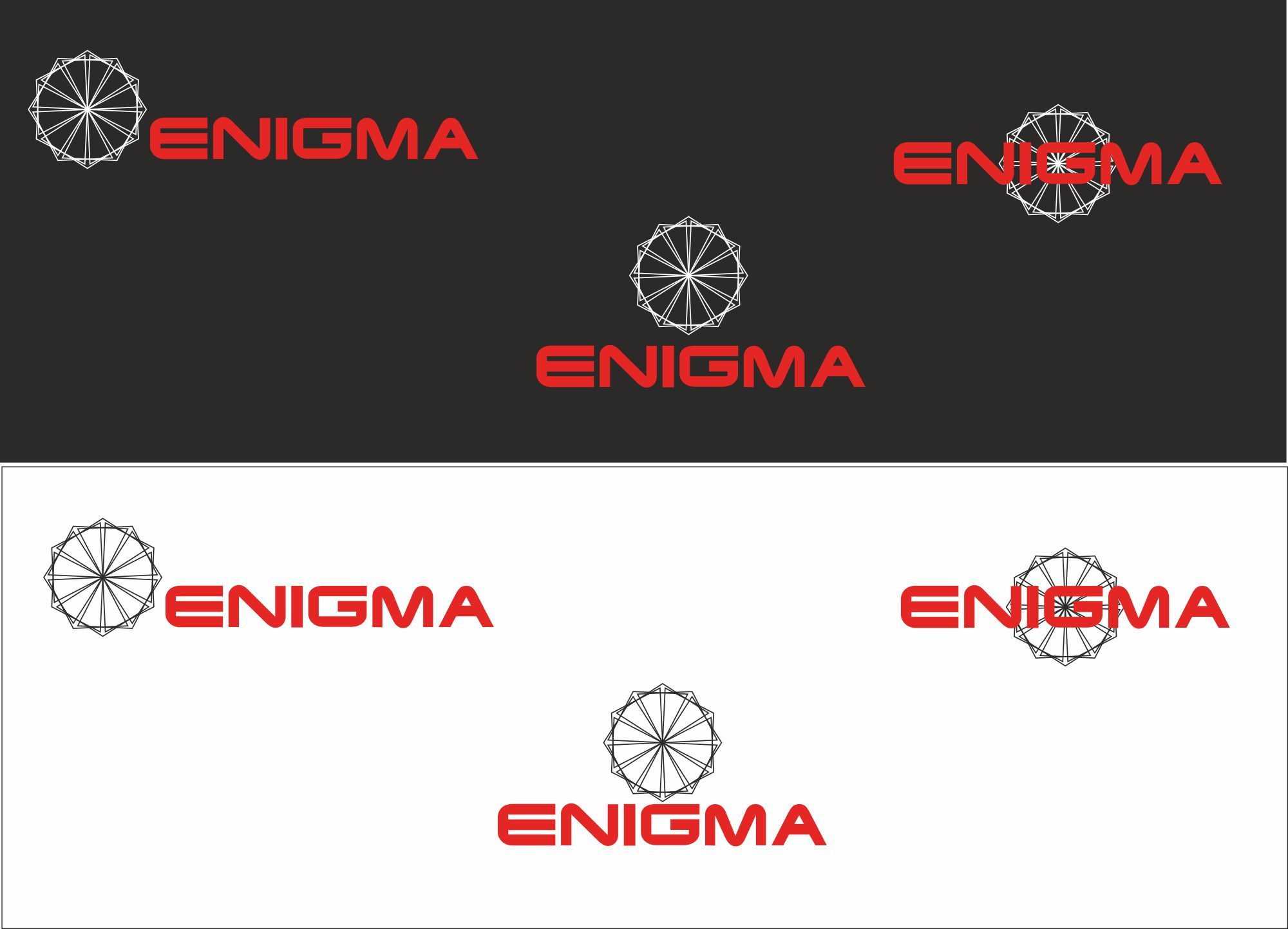 Логотип и фирмстиль для Enigma - дизайнер ThCat