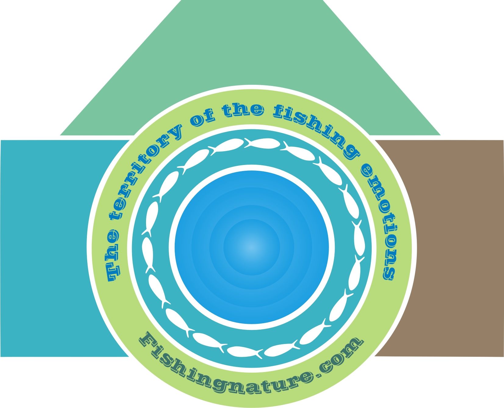 Лого он-лайн фотожурнала о рыболовстве и природе - дизайнер trankvi
