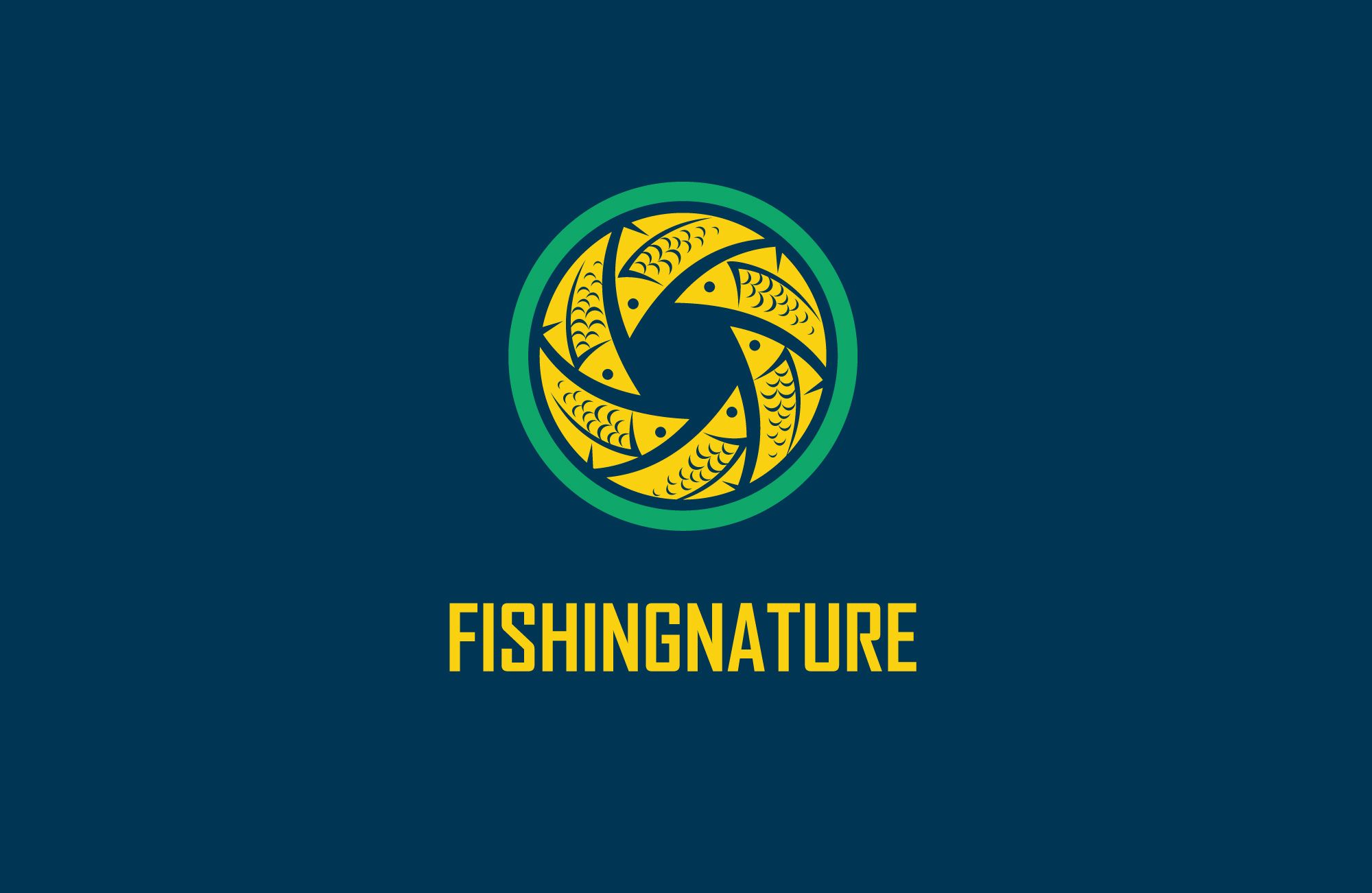 Лого он-лайн фотожурнала о рыболовстве и природе - дизайнер tanya_banka