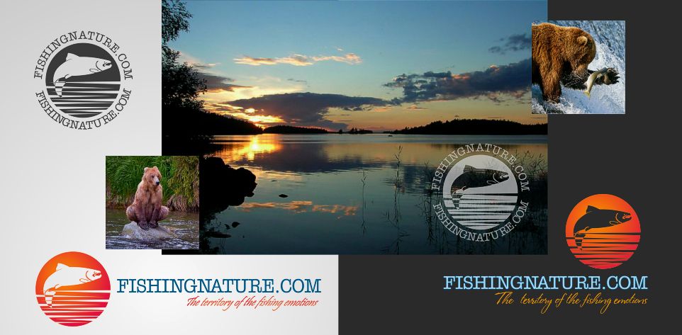 Лого он-лайн фотожурнала о рыболовстве и природе - дизайнер vchernets