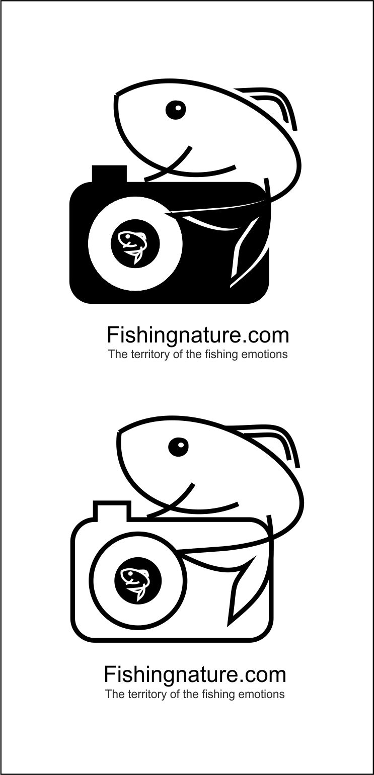 Лого он-лайн фотожурнала о рыболовстве и природе - дизайнер Krasivayav