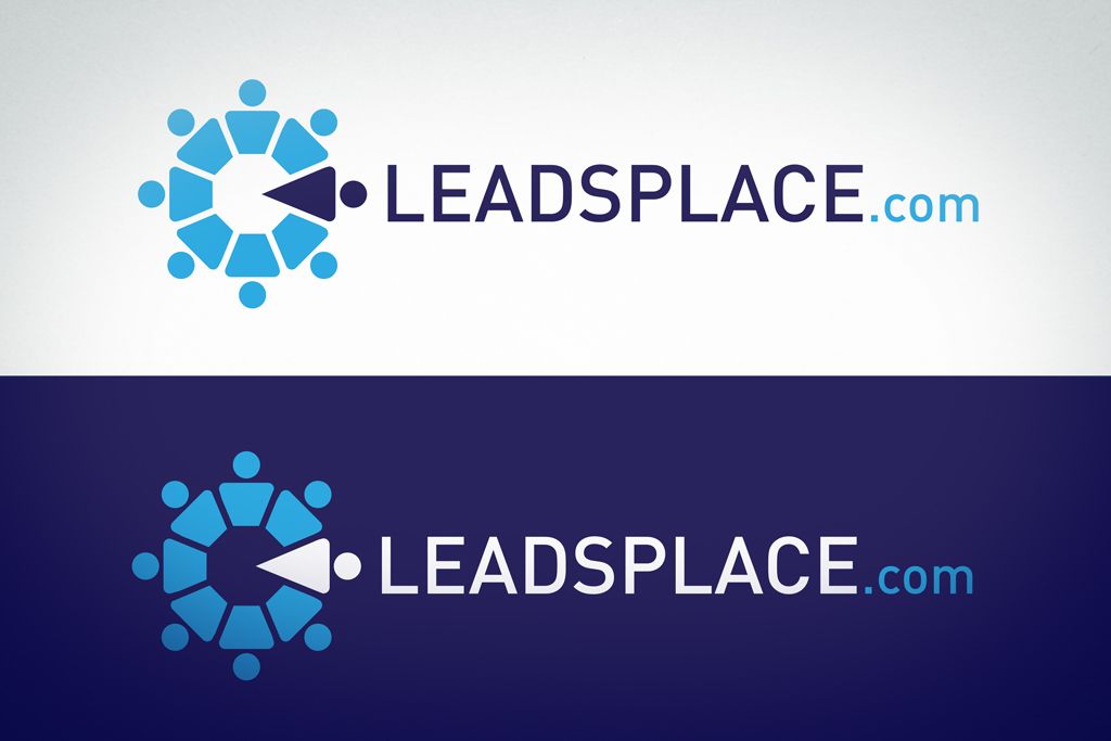 leadsplace.com - логотип - дизайнер kotashi83