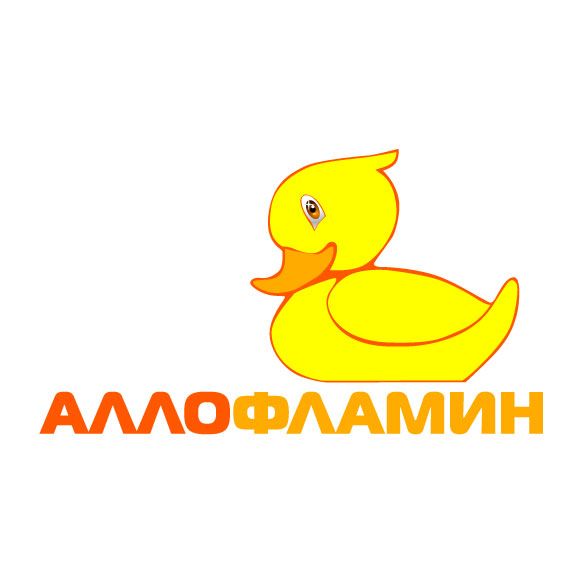 Логотип препарата Аллофламин - дизайнер zhutol