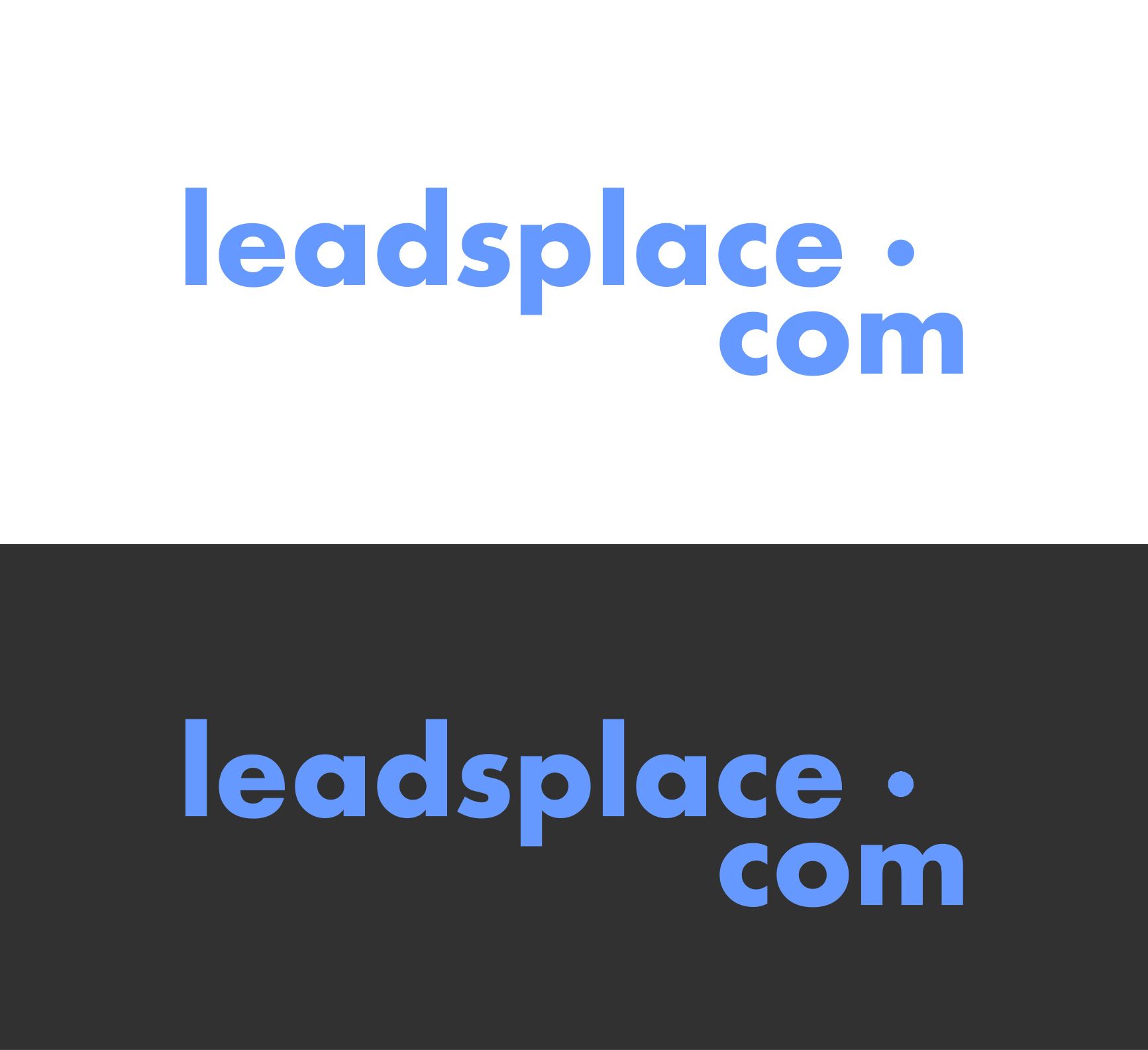 leadsplace.com - логотип - дизайнер AnnaKoroleva77