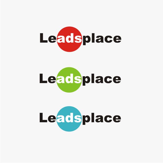 leadsplace.com - логотип - дизайнер KovalevaV8