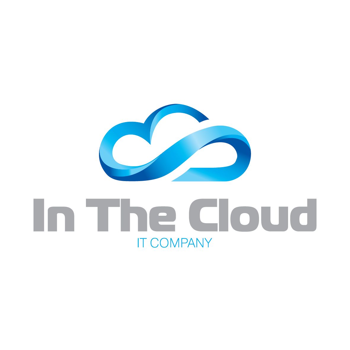 Логотип ИТ-компании InTheCloud - дизайнер kit-design
