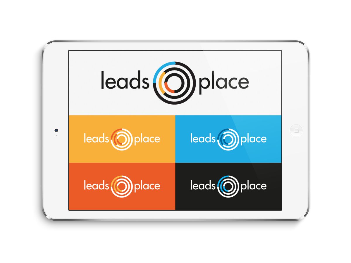 leadsplace.com - логотип - дизайнер Serenity