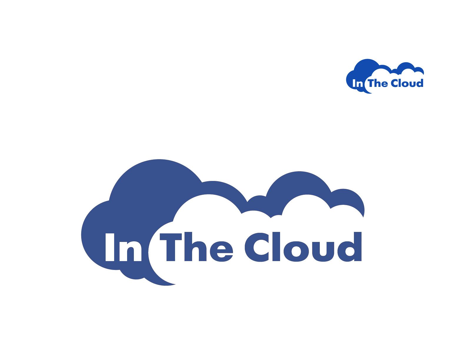 Логотип ИТ-компании InTheCloud - дизайнер BRUINISHE