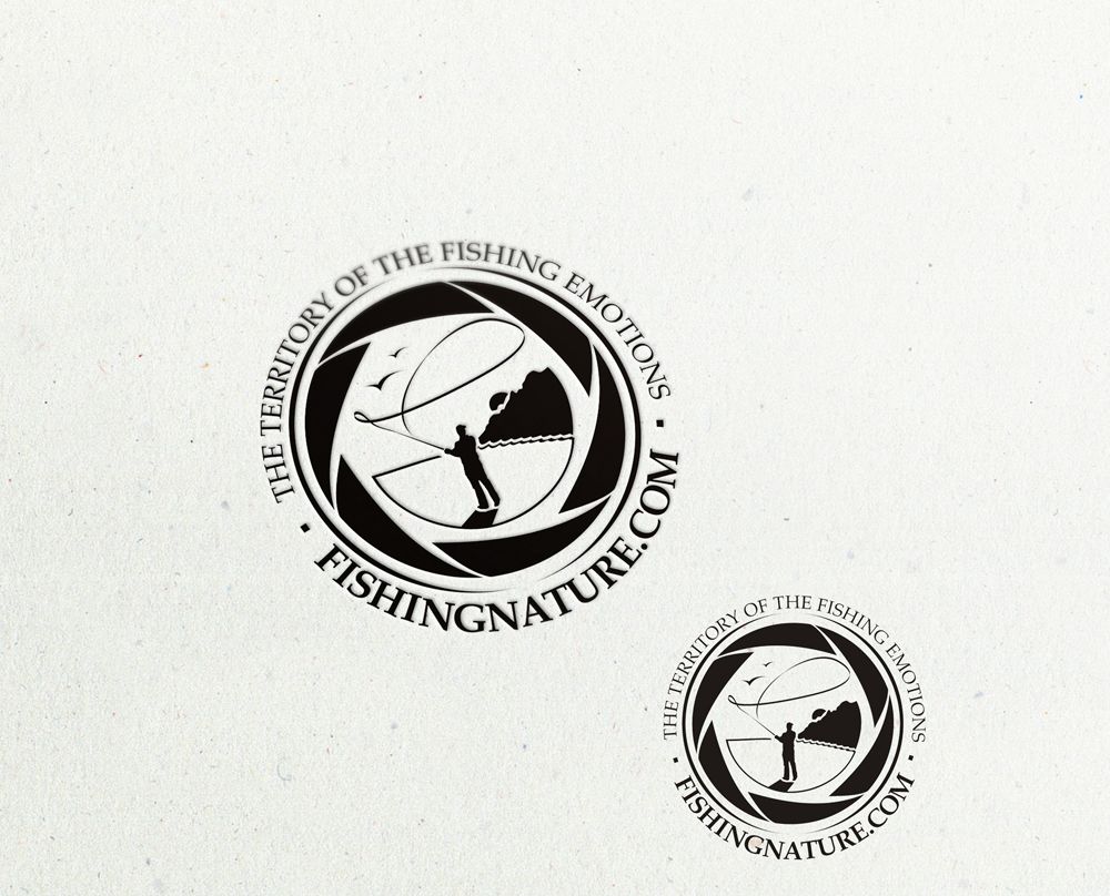 Лого он-лайн фотожурнала о рыболовстве и природе - дизайнер LLight