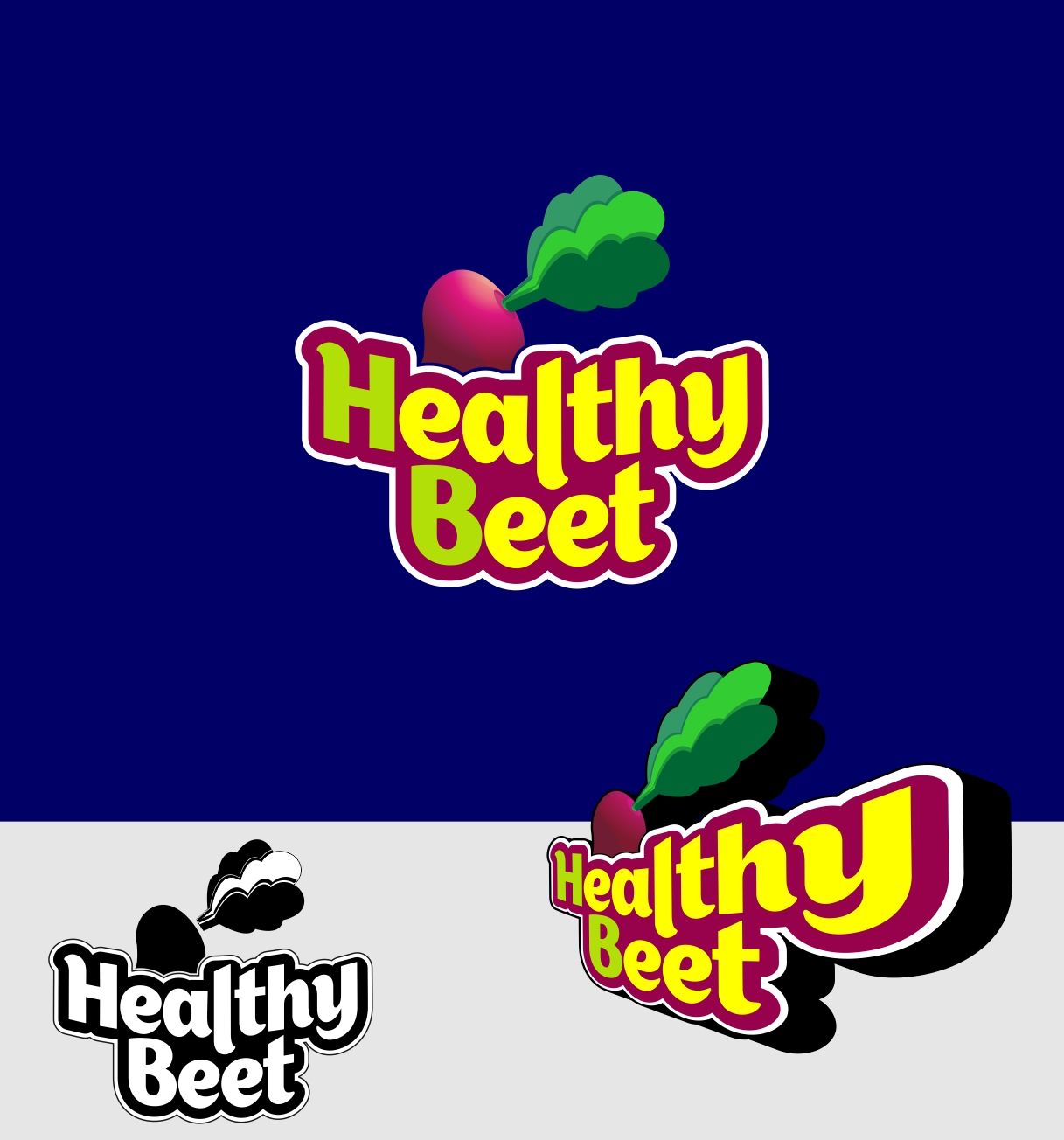 Healthy Bit или Healthy Beet - дизайнер hsochi