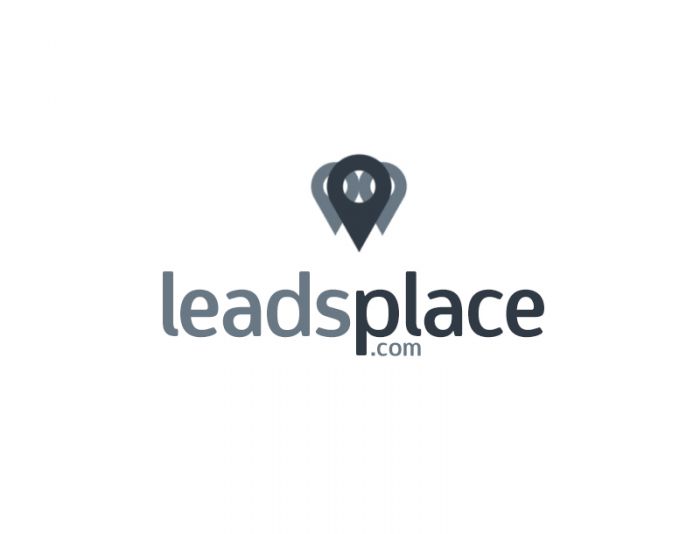leadsplace.com - логотип - дизайнер musmodo