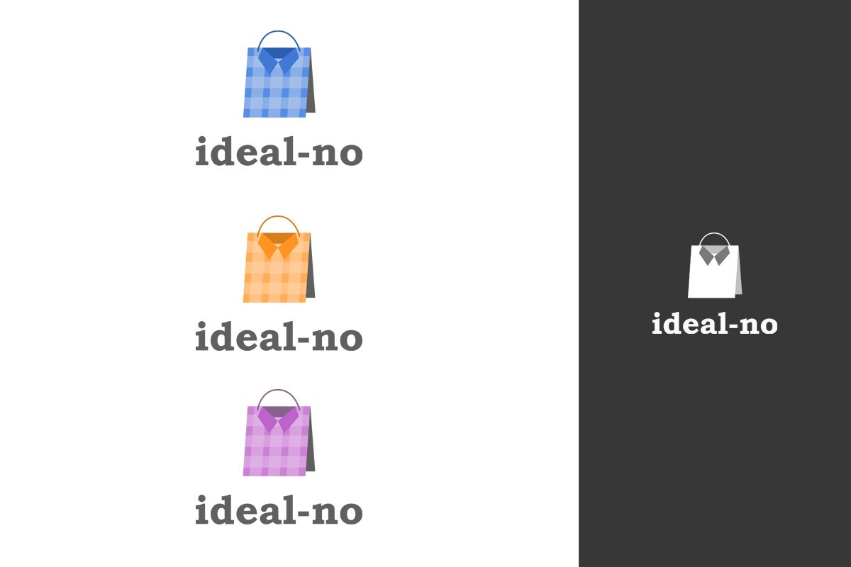 Логотип ideal-no.com - дизайнер CyberGeek