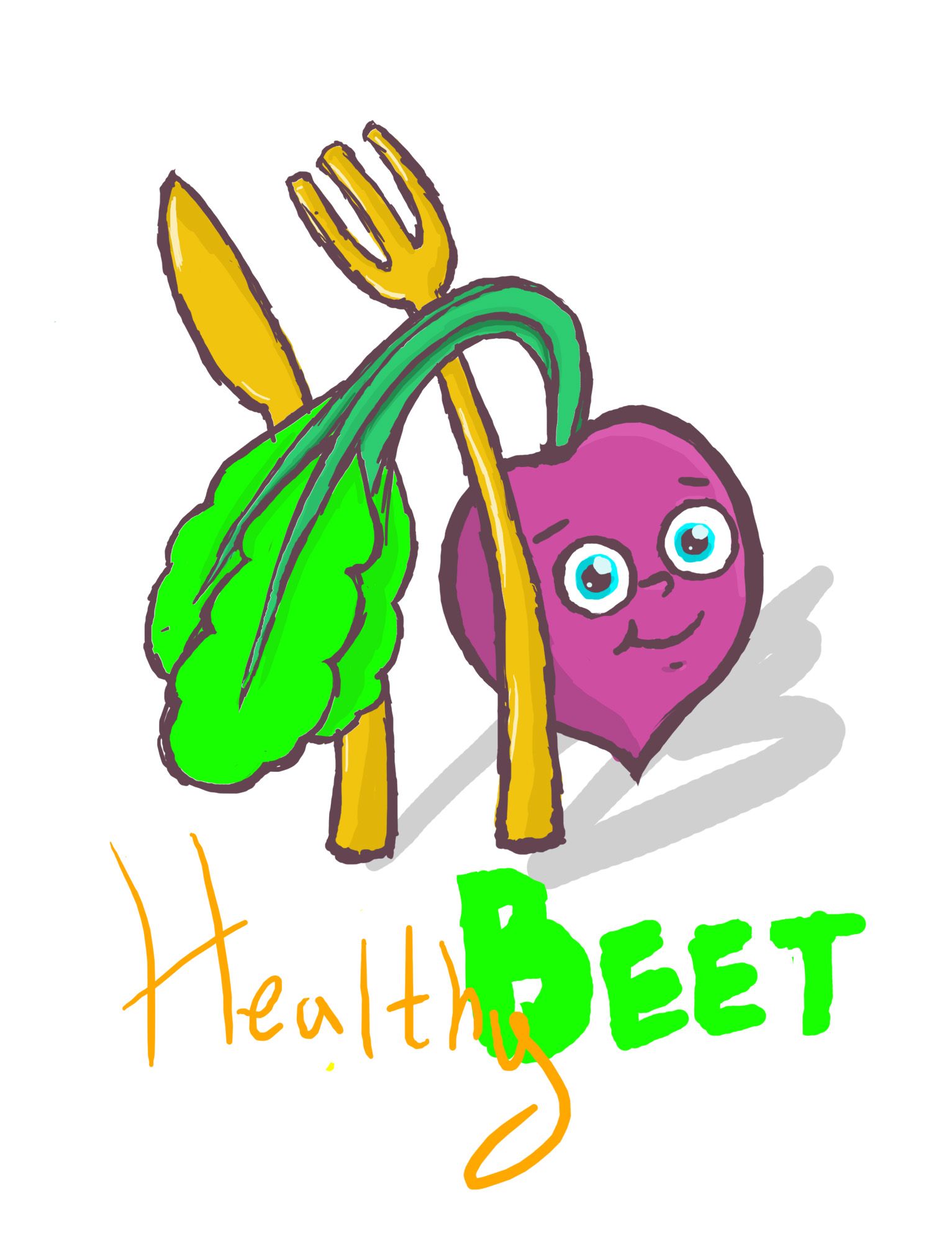 Healthy Bit или Healthy Beet - дизайнер hedgehog