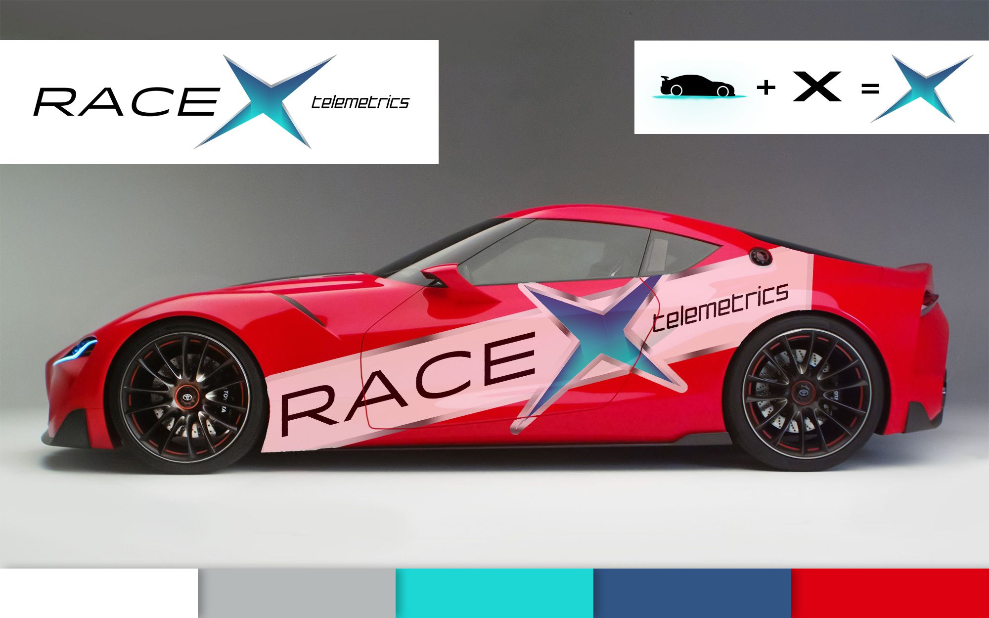 Логотип RaceX Telemetrics  - дизайнер Vladekus