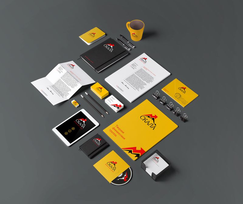 Разработка фирменного стиля (логотип готовый)  - дизайнер Vontot