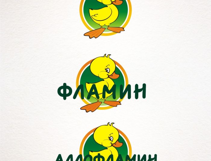 Логотип препарата Аллофламин - дизайнер Seejah