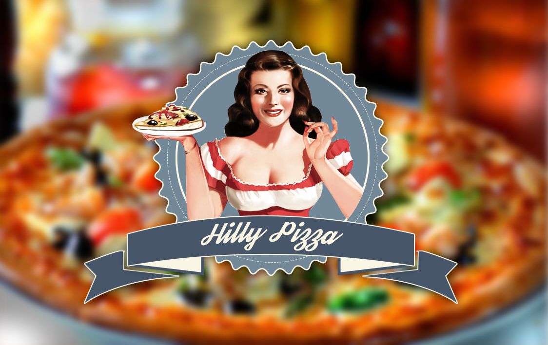 Доставка пиццы Хилли пицца\HILLY PIZZA - дизайнер alexandrdoronin