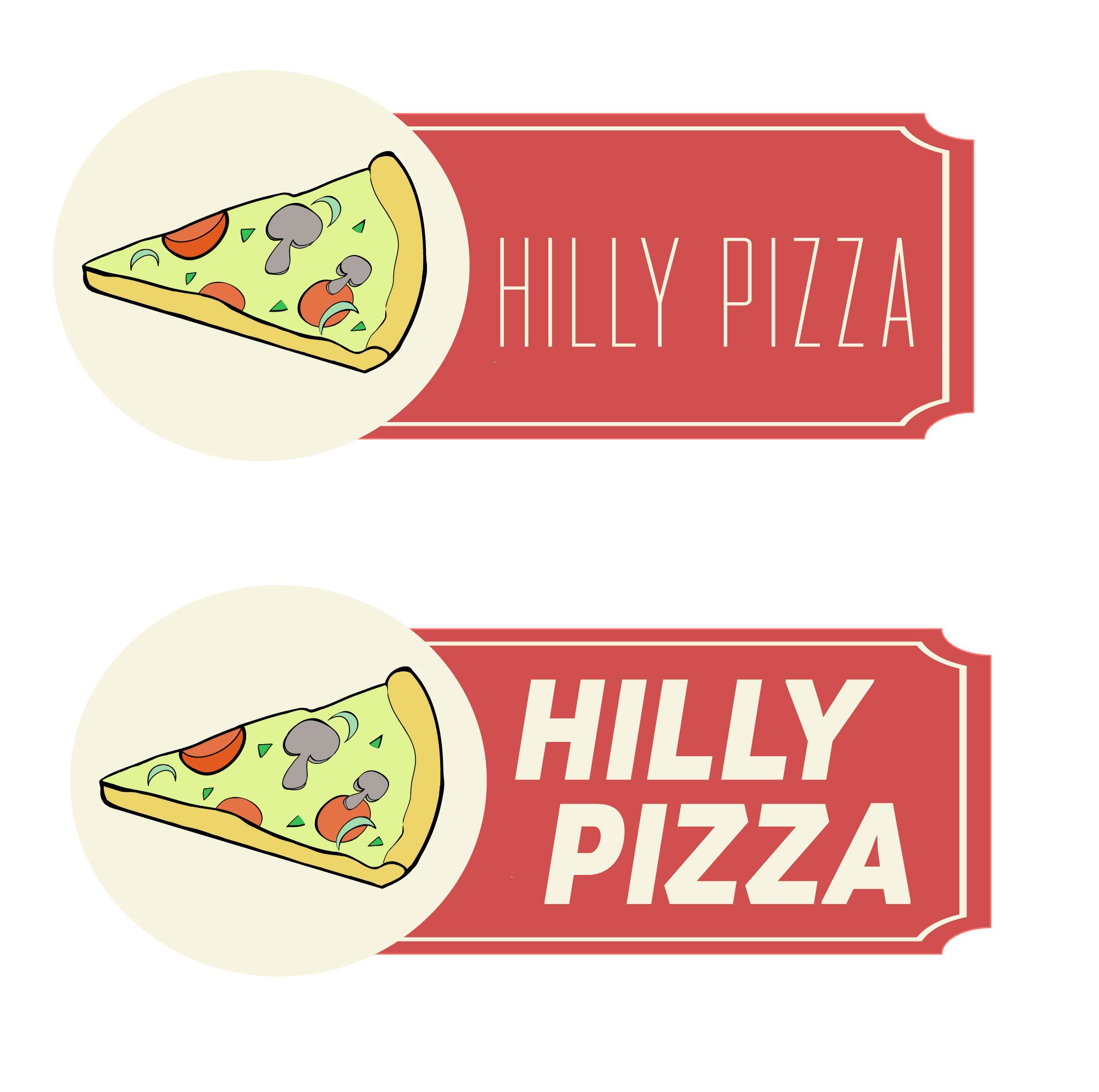 Доставка пиццы Хилли пицца\HILLY PIZZA - дизайнер Letova