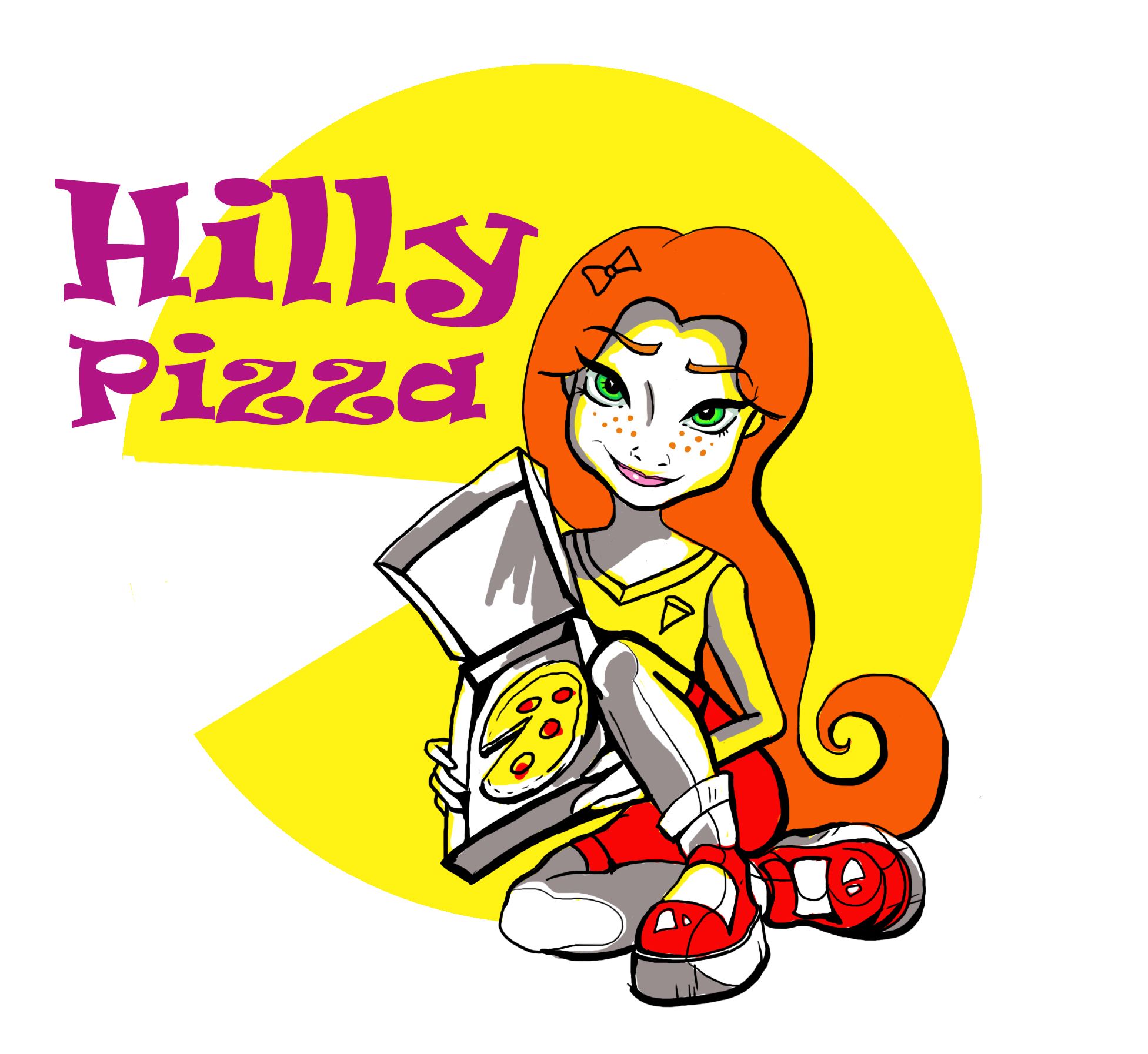 Доставка пиццы Хилли пицца\HILLY PIZZA - дизайнер Marija_D88