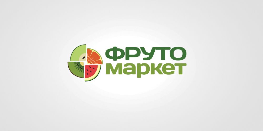 Логотип-вывеска фруктово-овощных магазинов премиум - дизайнер Andrey_26
