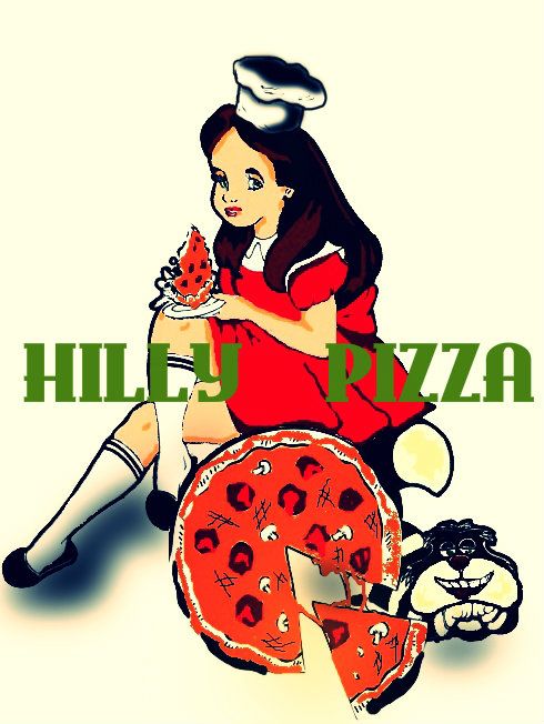 Доставка пиццы Хилли пицца\HILLY PIZZA - дизайнер Ketrina
