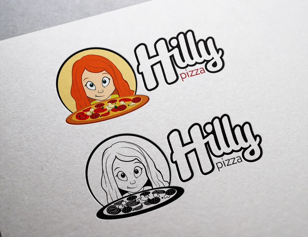 Доставка пиццы Хилли пицца\HILLY PIZZA - дизайнер vook23