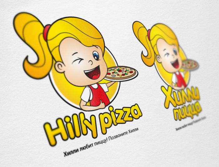 Доставка пиццы Хилли пицца\HILLY PIZZA - дизайнер Nekto