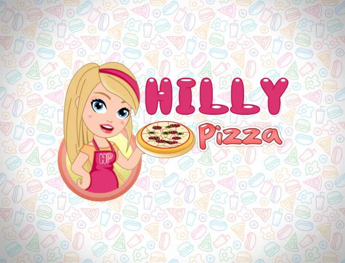 Доставка пиццы Хилли пицца\HILLY PIZZA - дизайнер spawn113