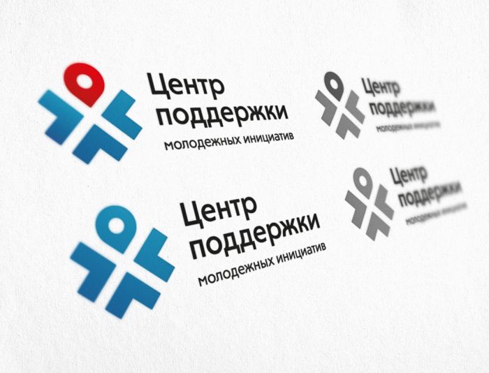 Логотип для Центра поддержки молодежных инициатив - дизайнер Nekto