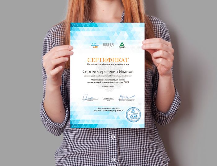 Дизайн сертификата\диплома\грамоты - дизайнер Enrik