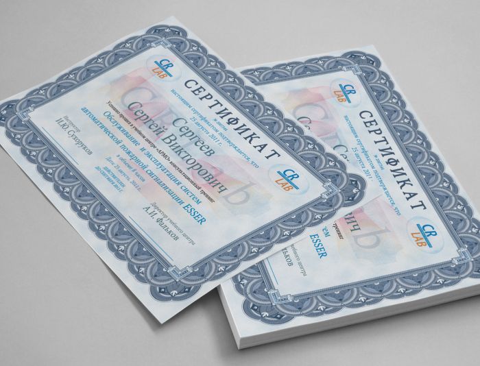 Дизайн сертификата\диплома\грамоты - дизайнер bzgood