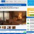 Страница сайта по продаже проживания в отеле - дизайнер feranum