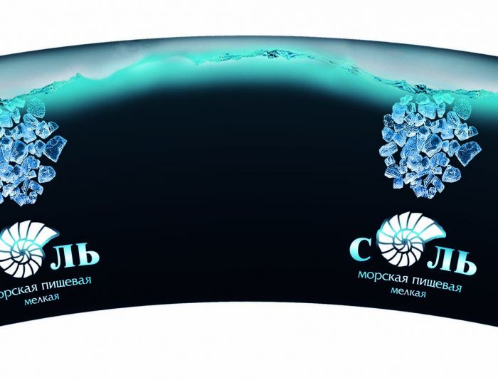 Дизайн этикетки для соли пищевой морской  - дизайнер Mini_kleopatra