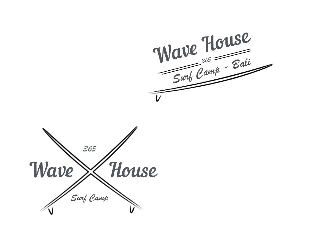 Редизайн логотипа для серф-кэмпа на Бали - дизайнер kos888