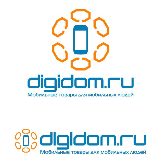 Логотип интернет-магазина мобильных устройств - дизайнер zhutol