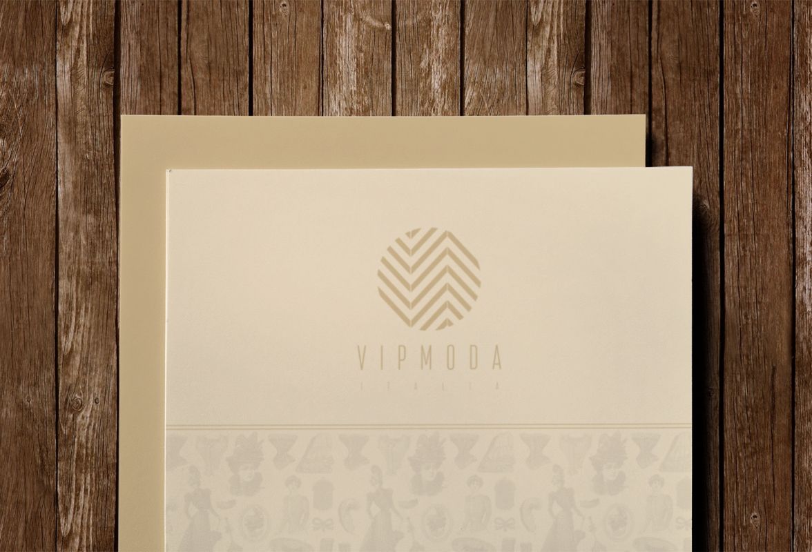 Лого и фирменный стиль компании ВИПМОДА  - дизайнер grafushka2112