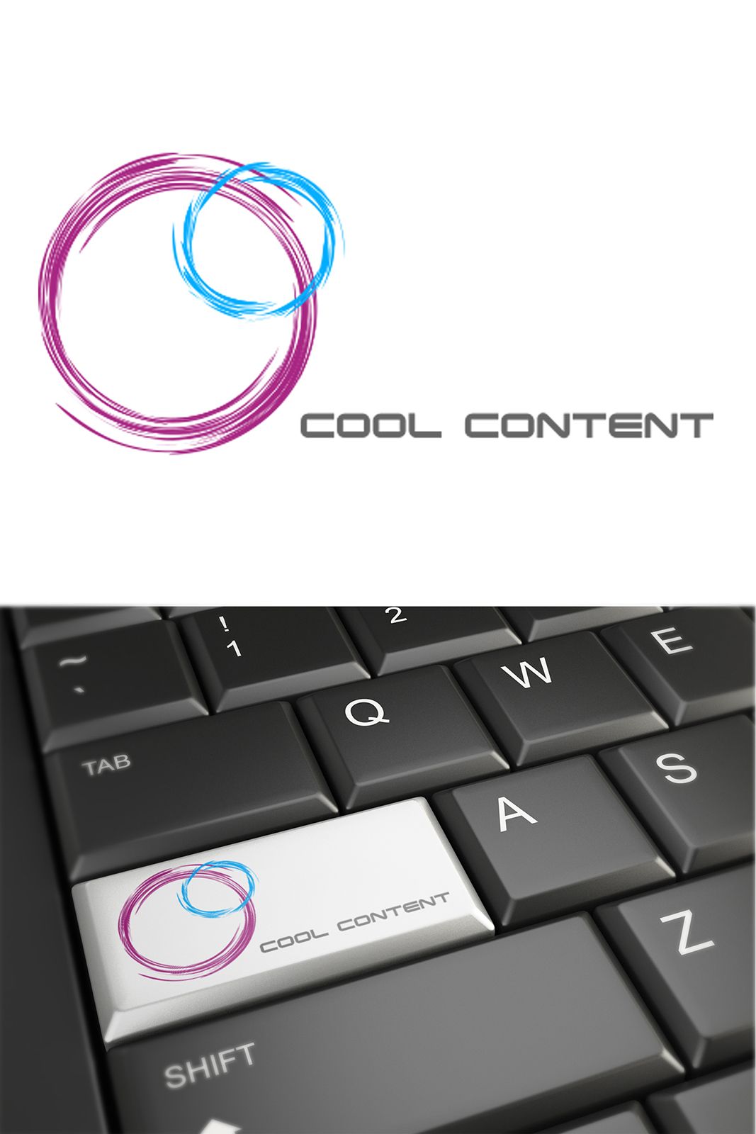 Лого для агентства Cool Content - дизайнер Rikkoto