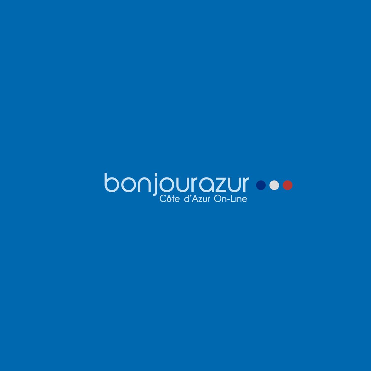 Bonjourazur разработка логотипа портала - дизайнер epsylonart