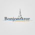 Bonjourazur разработка логотипа портала - дизайнер Vanya2013