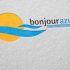 Bonjourazur разработка логотипа портала - дизайнер ms-katrin07