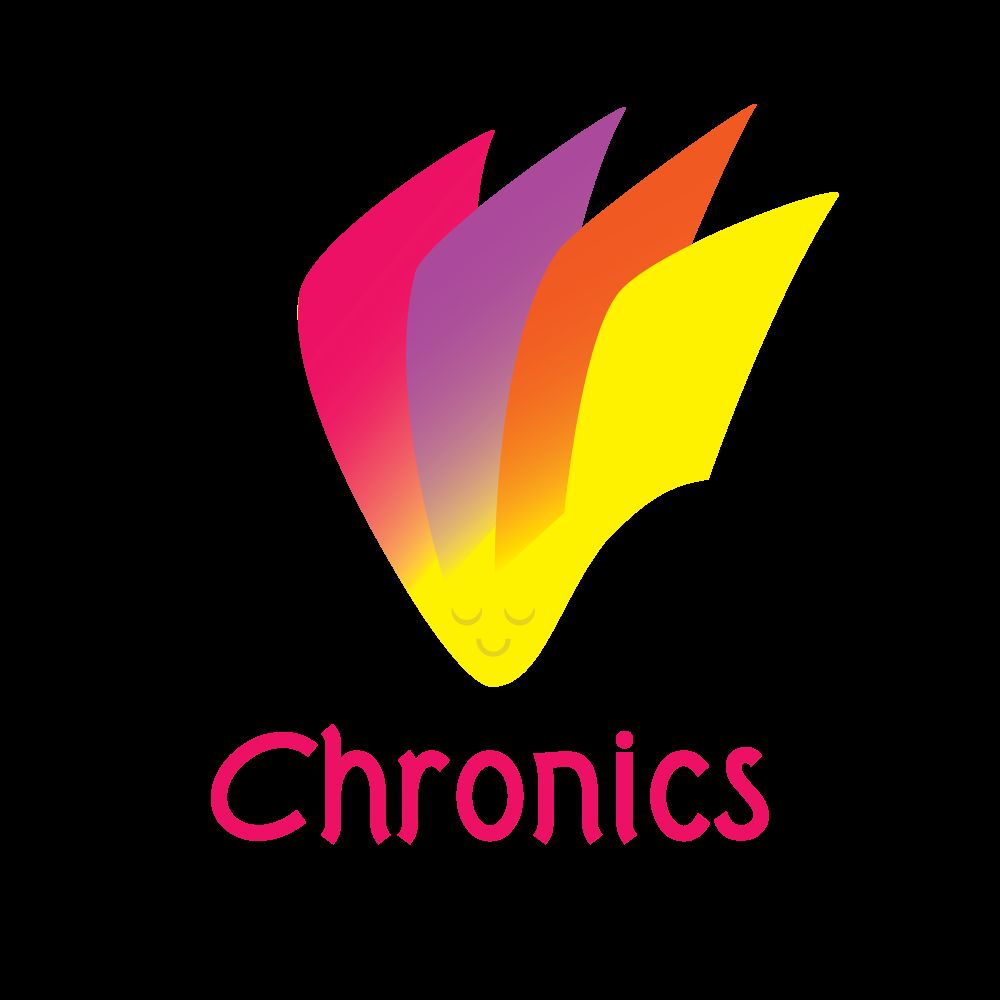 Логотип сервиса Chronics - дизайнер ckrose